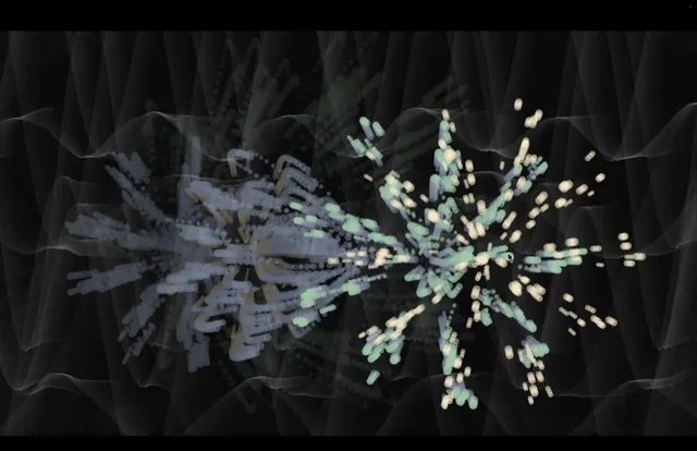 Generative particle and wave composition
